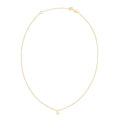 14K Yellow Gold Gemini Necklace