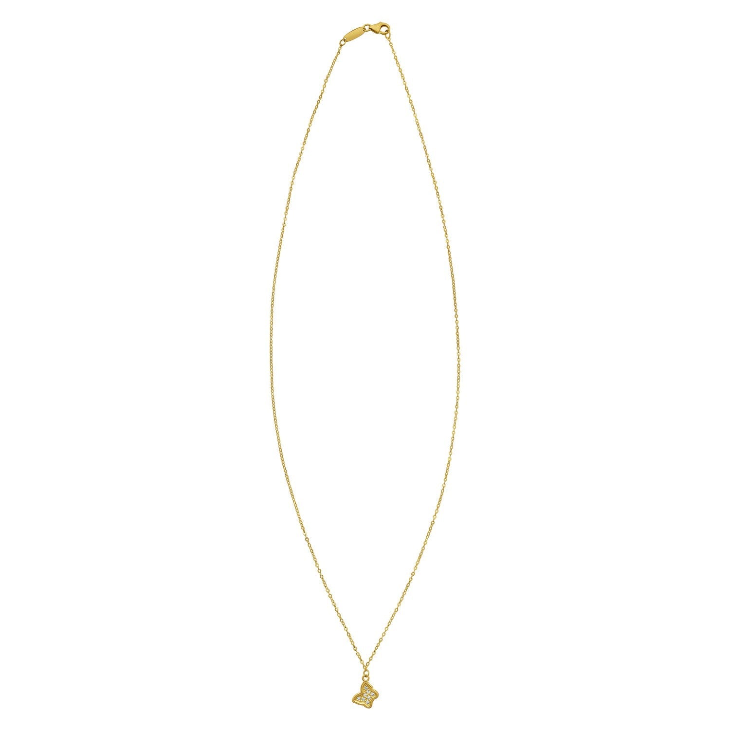 Elegant 14K Yellow Gold Rope Chain Necklace