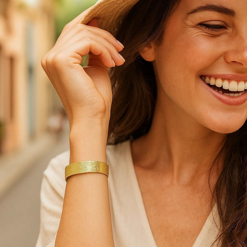 Glacier Bracelet in 14K Yellow Gold (17.90 mm)