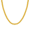14k Yellow Gold Bead Chain (7mm)