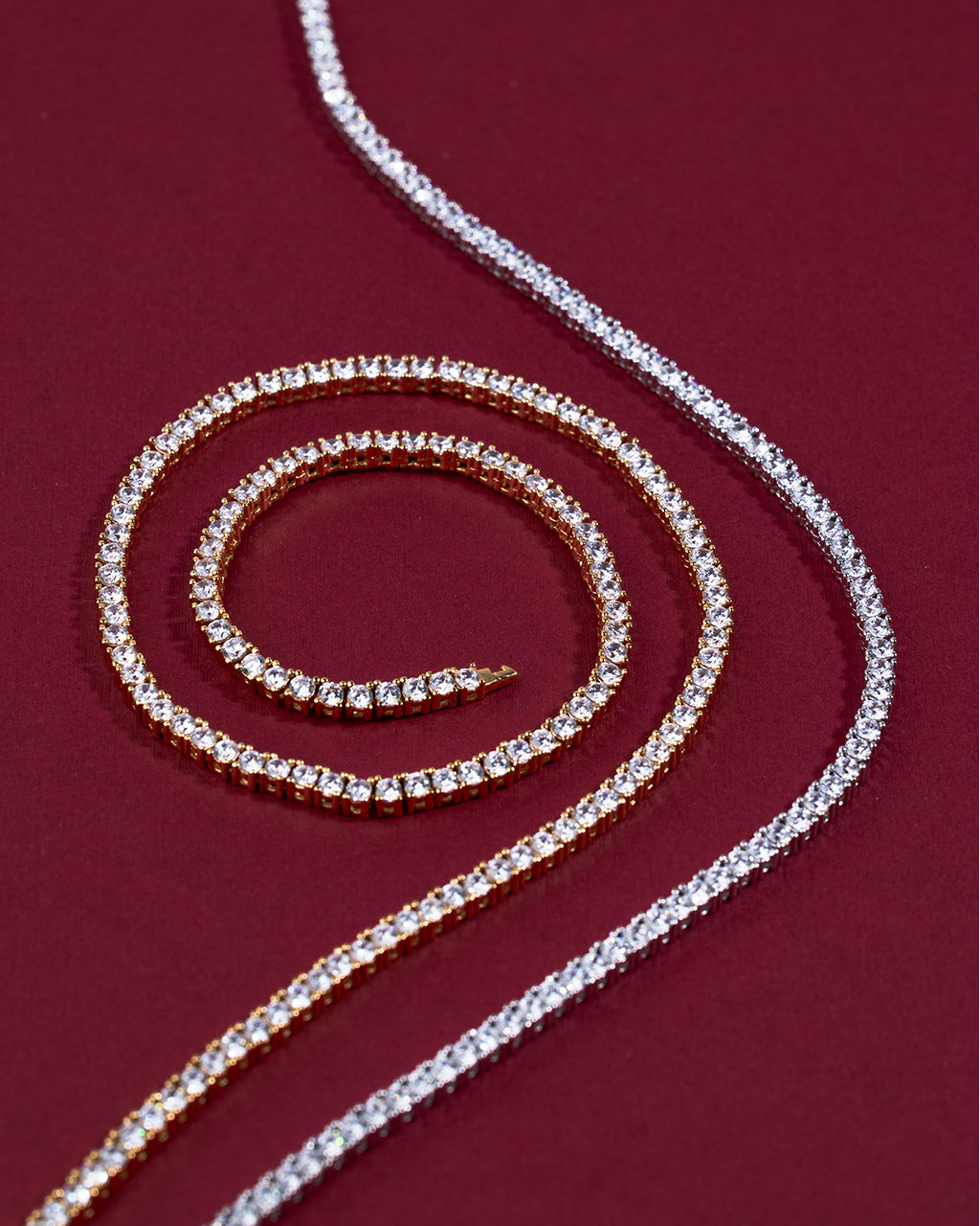Cecil CZ Tennis Necklace