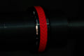 Chevron - Red - Black Ceramic