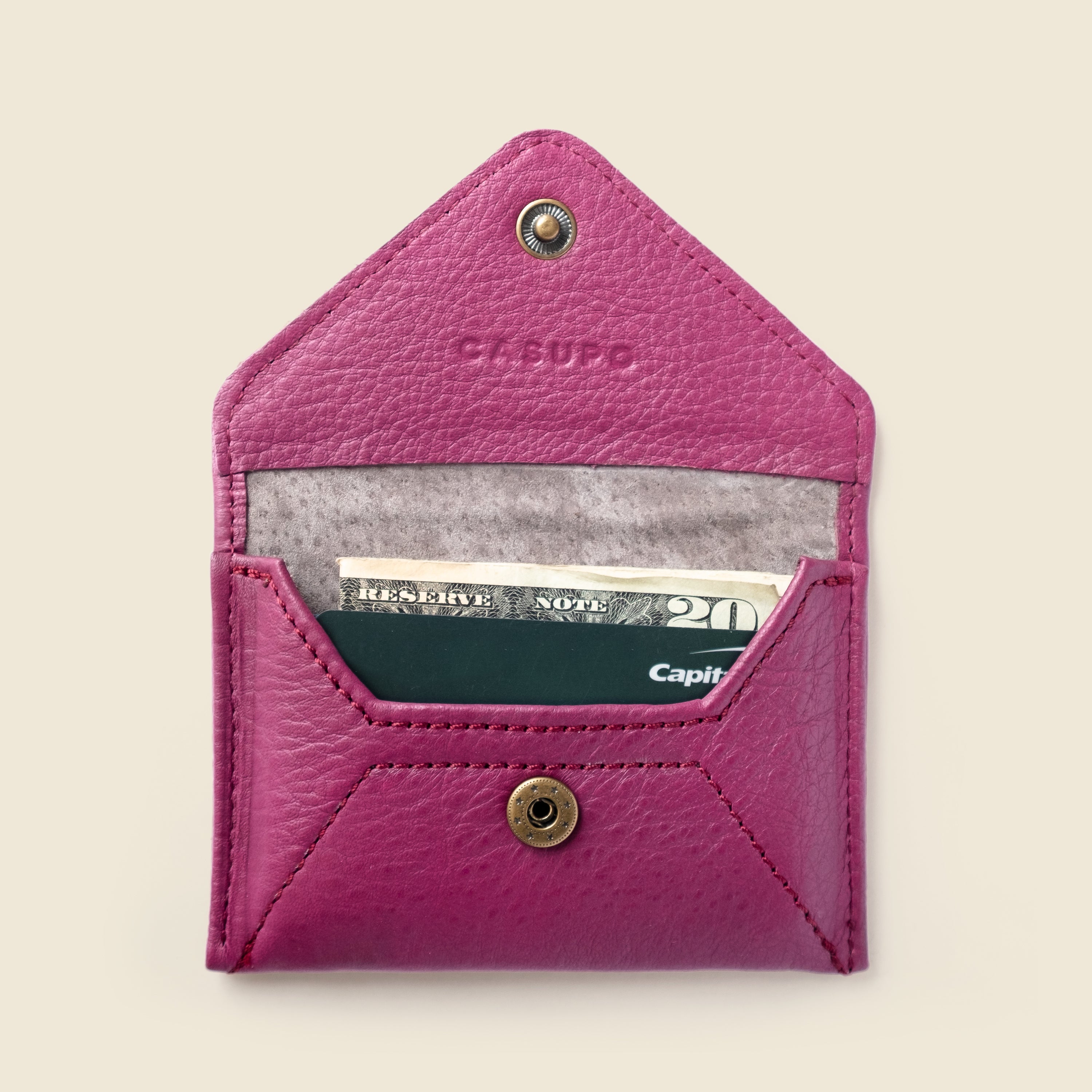 Mini Envelope Wallet With RFID protection - Lilac