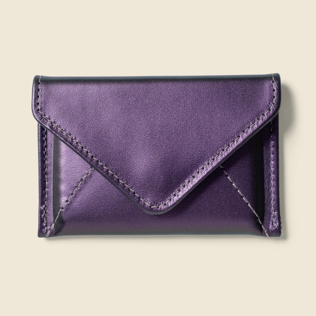 Mini Envelope Wallet With RFID protection - Iridecent