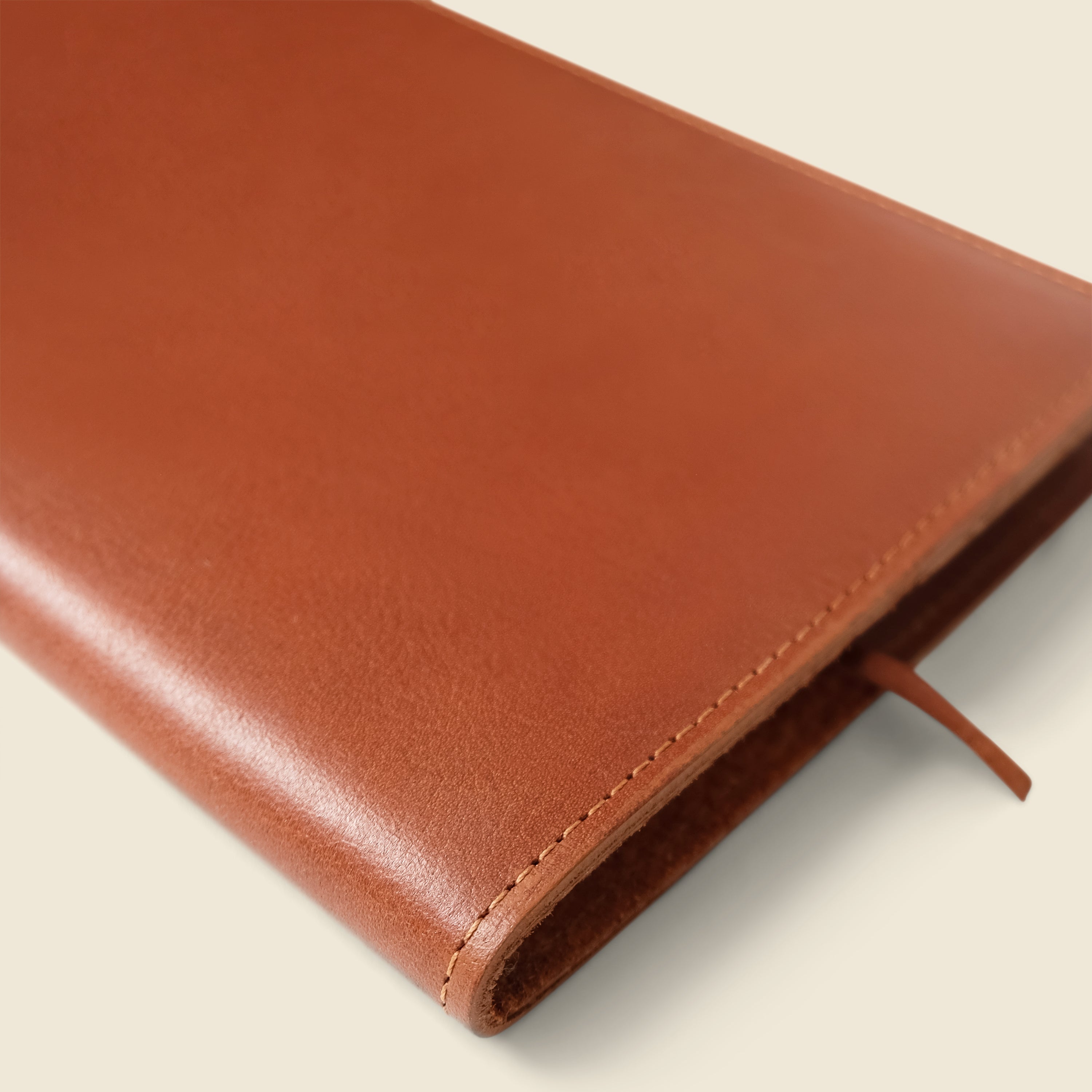 Refillable A5 Leather Notebook Cover – Chocolate