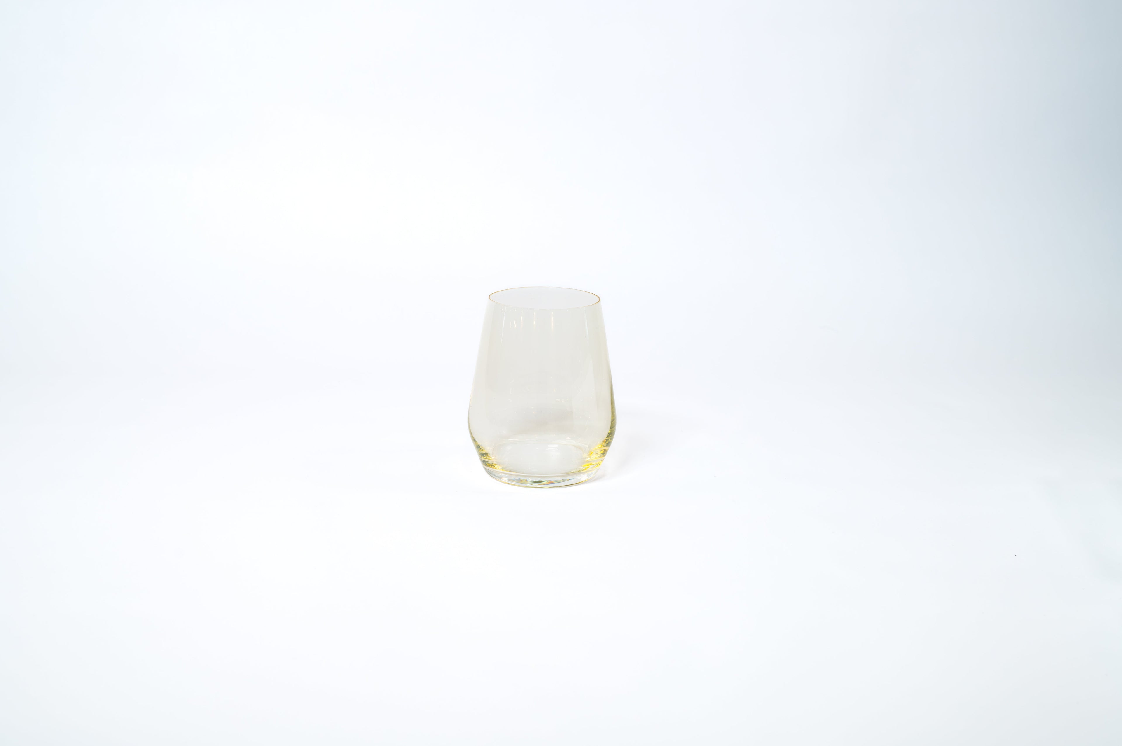 Lemon Drop Yellow- Stemless Colored Wine Glass