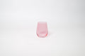 Bubblegum Pink - Stemless Colored Wine Glass