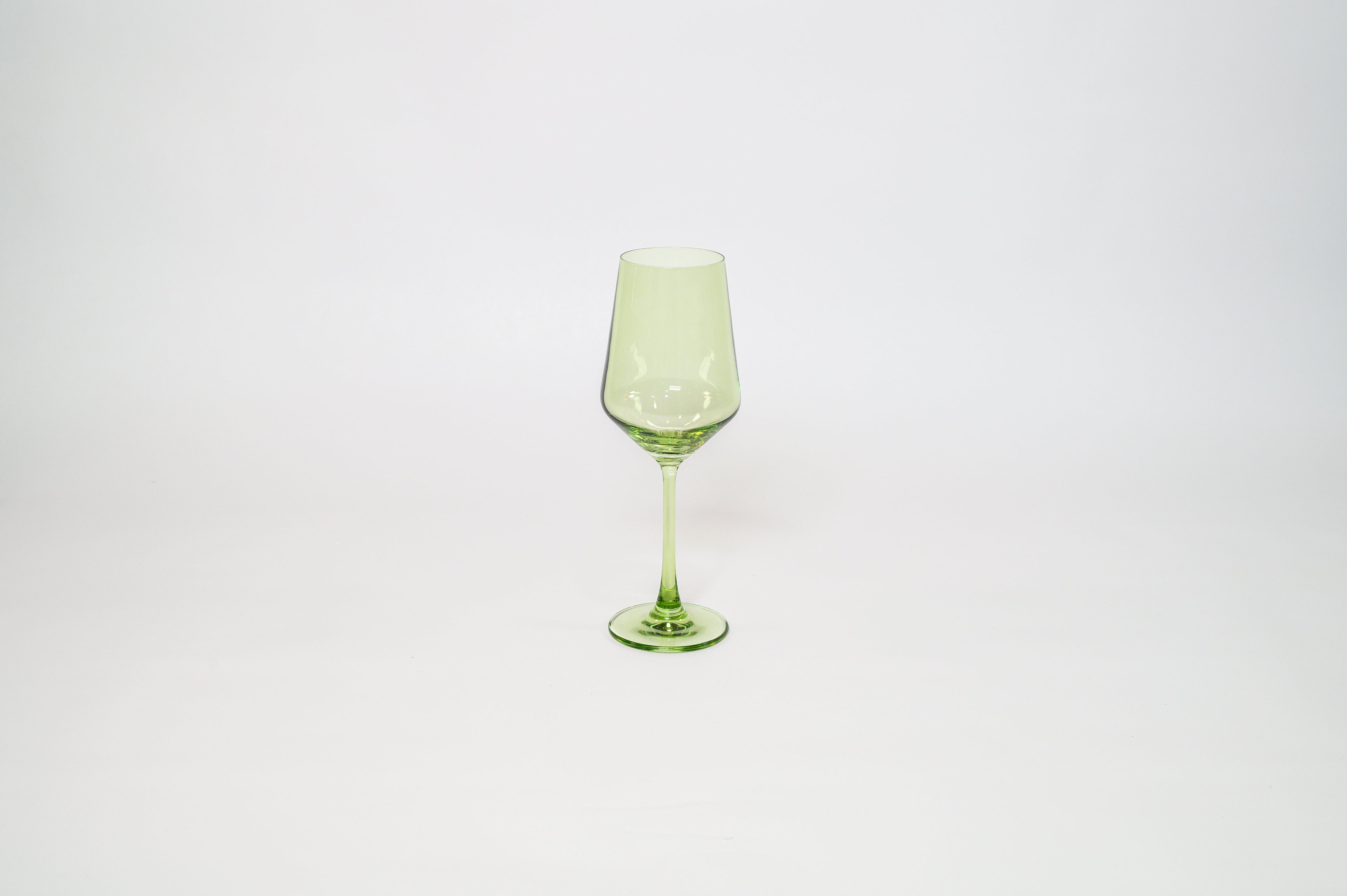 Matcha Green - Colored Wine Glass