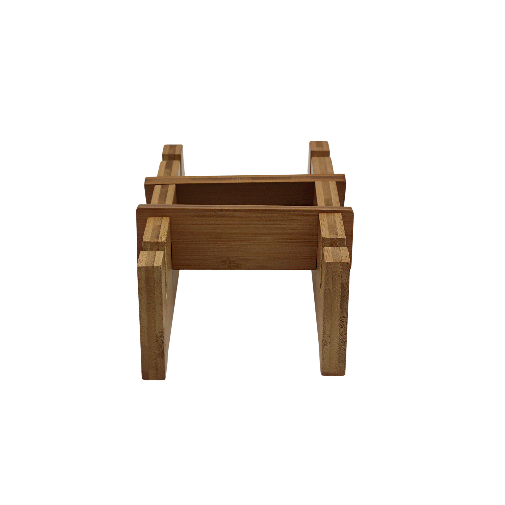 Double Bamboo Skateboard Floor Stand