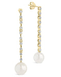 Blake Pearl Drop Stud Earrings