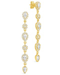 Elowen CZ Dangle Earrings