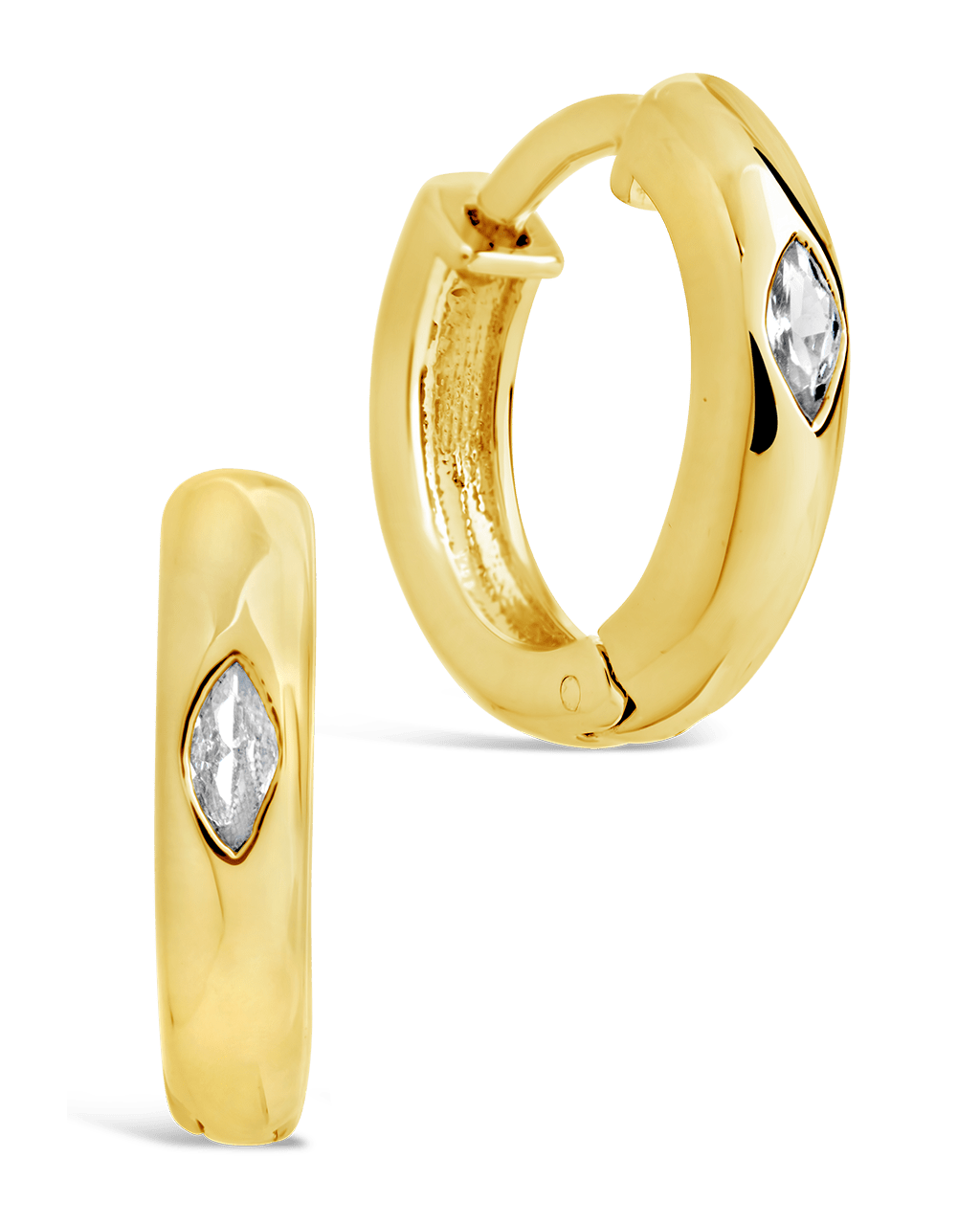 Rayne CZ Hoops