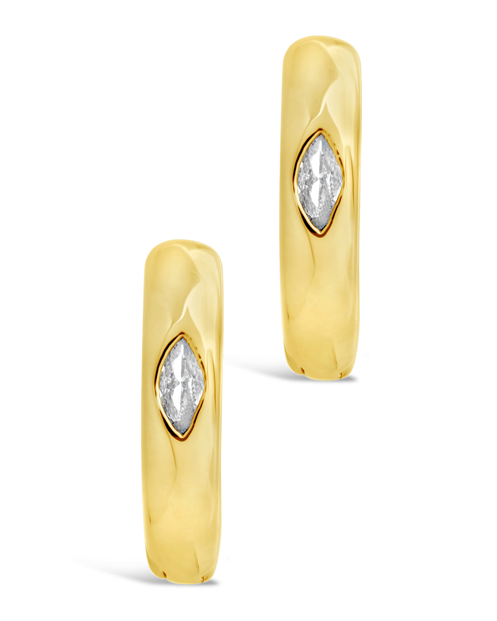 Rayne CZ Hoops