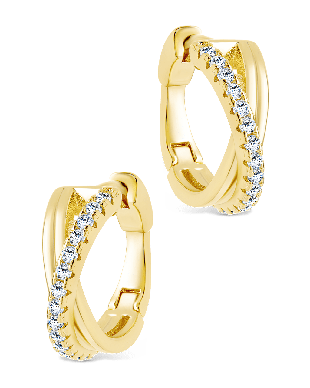 Juliana CZ Hoop Earrings