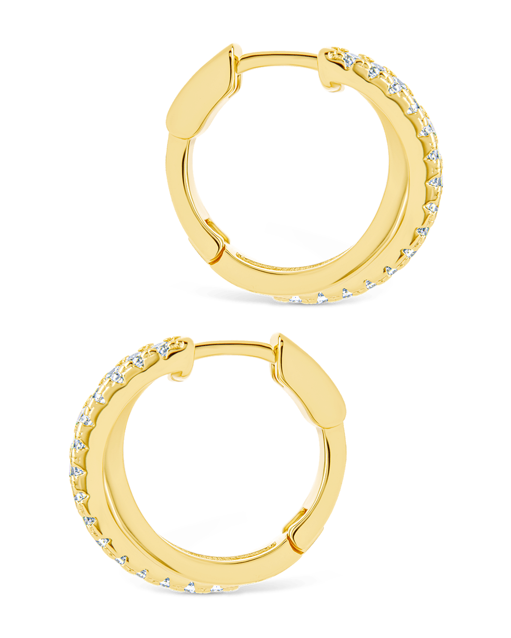 Juliana CZ Hoop Earrings