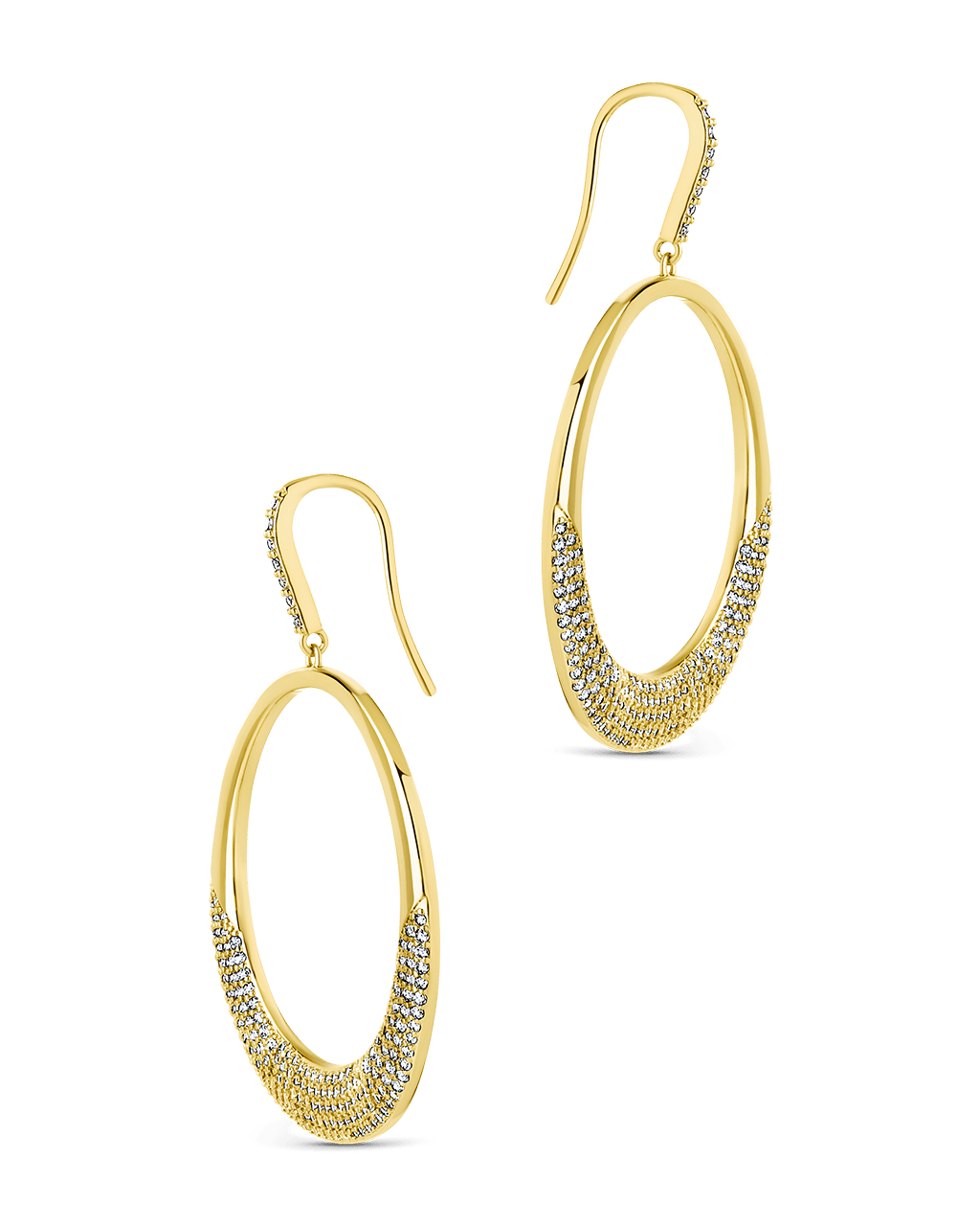 Muriel CZ O Drop Earrings