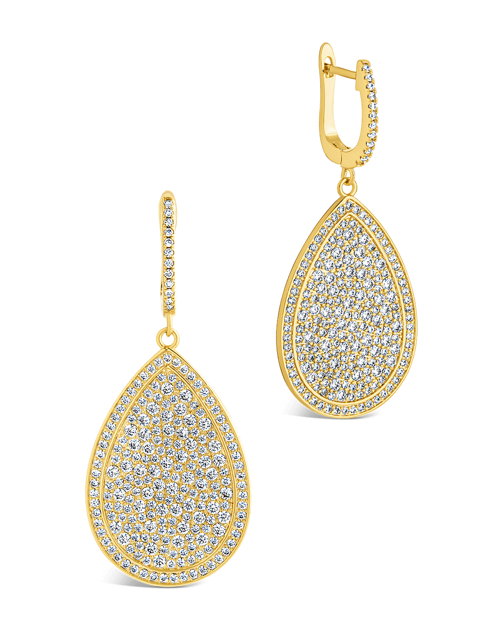 Selma CZ Teardrop Earrings