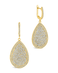 Selma CZ Teardrop Earrings