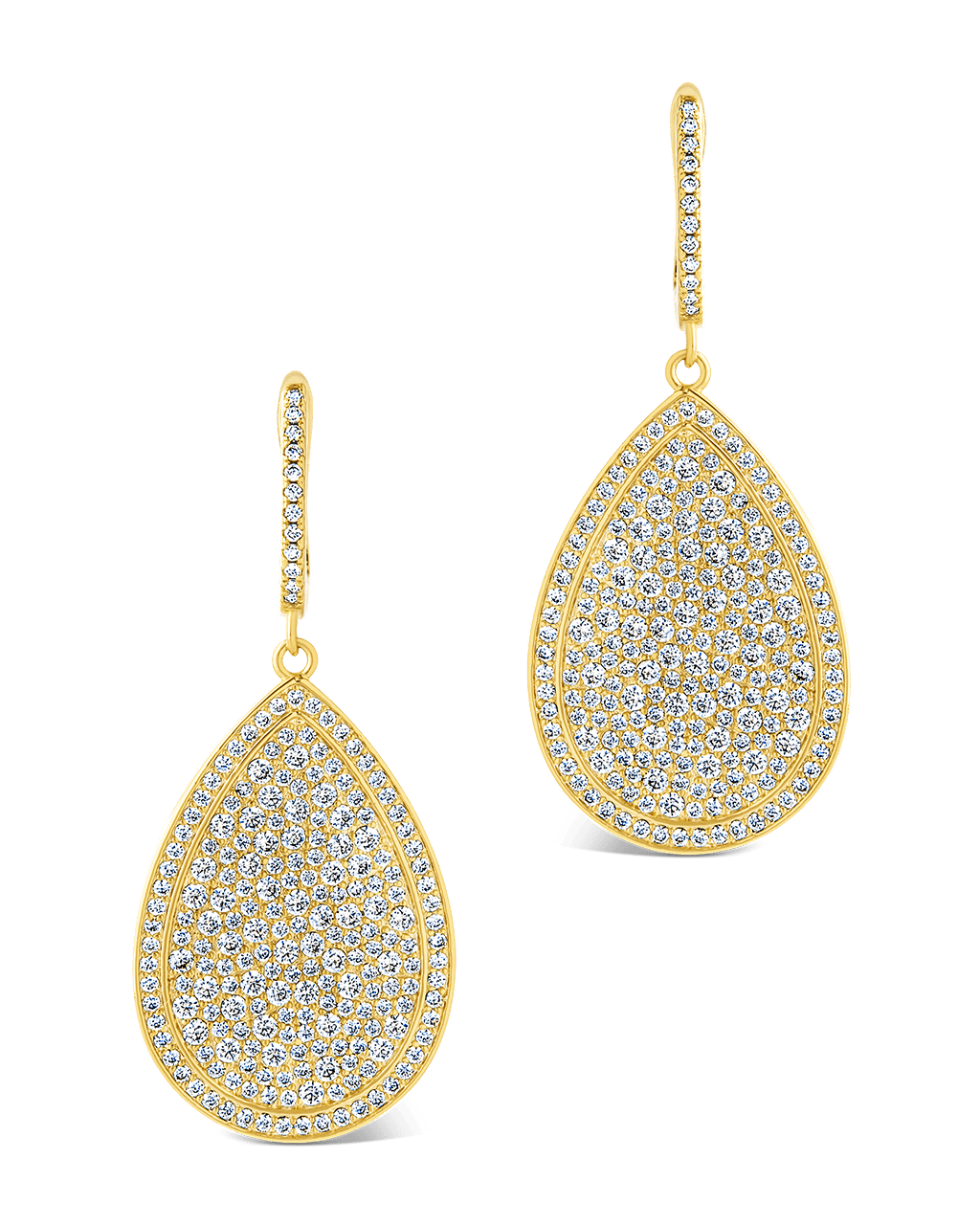 Selma CZ Teardrop Earrings