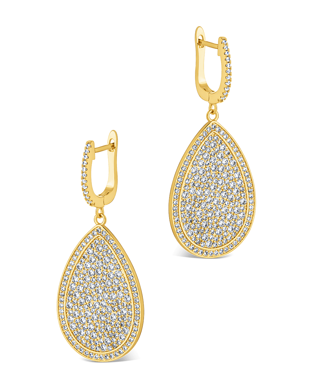 Selma CZ Teardrop Earrings