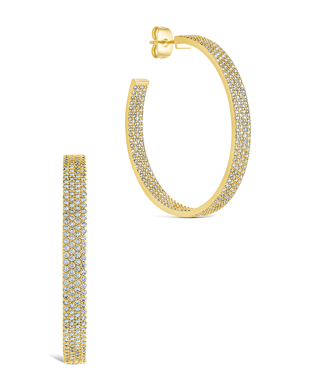 Velma CZ Statement Hoops