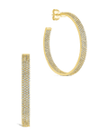 Velma CZ Statement Hoops