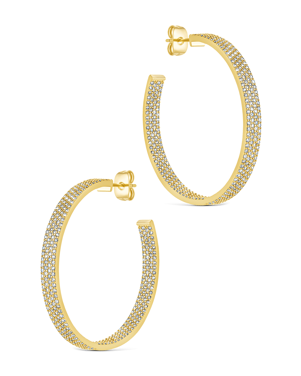 Velma CZ Statement Hoops