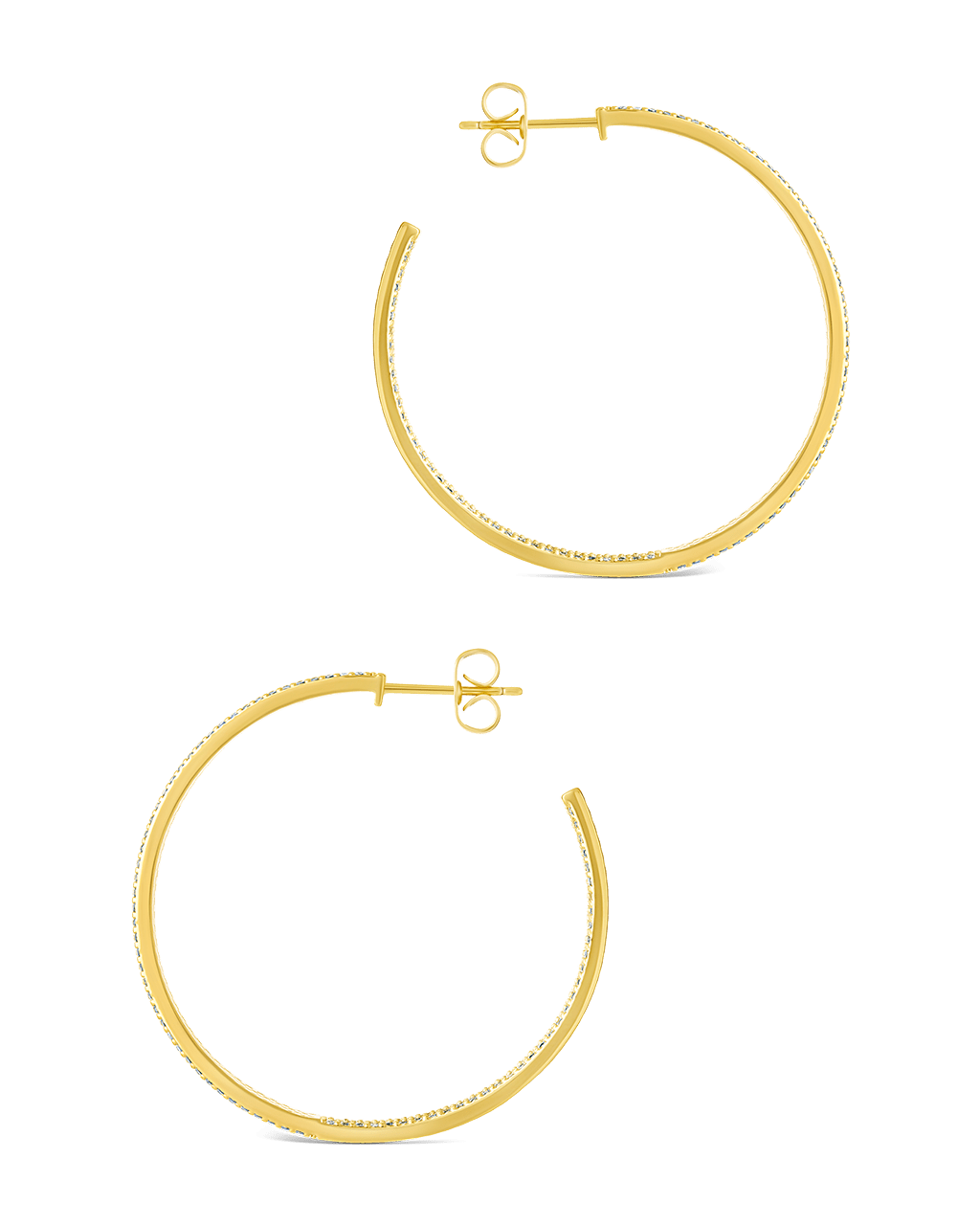 Velma CZ Statement Hoops