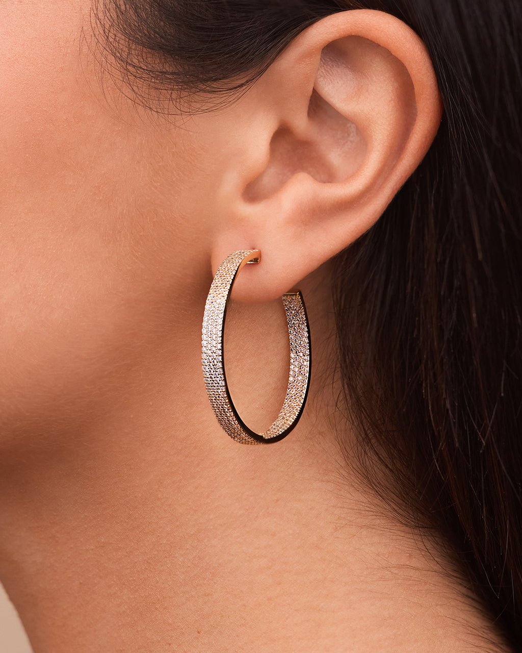 Velma CZ Statement Hoops