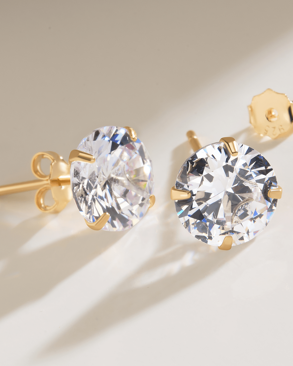 Sterling Silver Everyday Essential CZ Studs