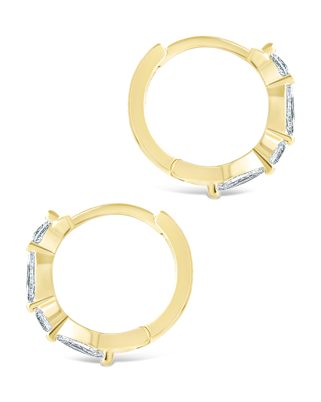 Sterling Silver Kensington Micro Hoops