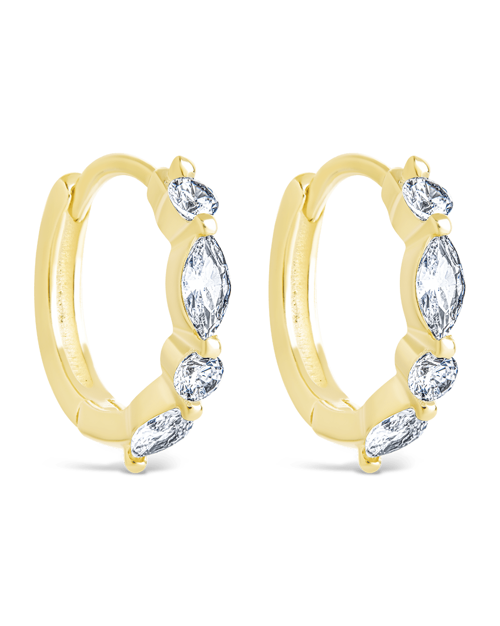 Sterling Silver Kensington Micro Hoops