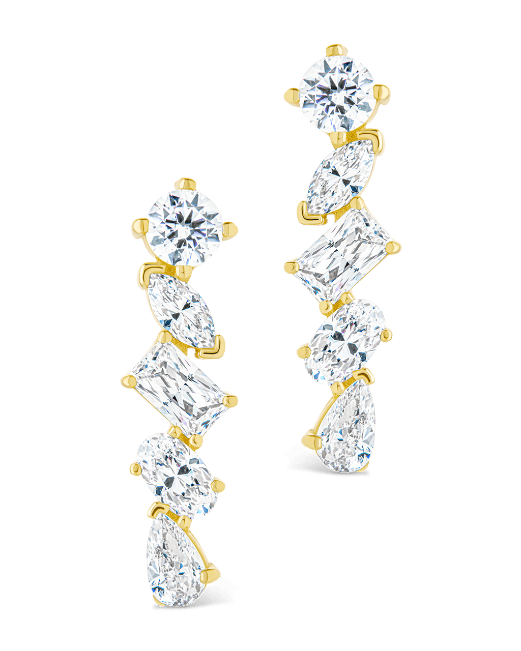 Sterling Silver Blythlyn CZ Studs