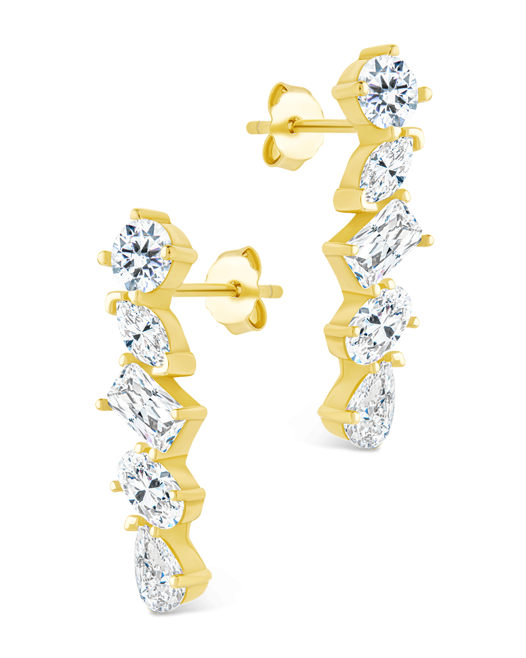 Sterling Silver Blythlyn CZ Studs