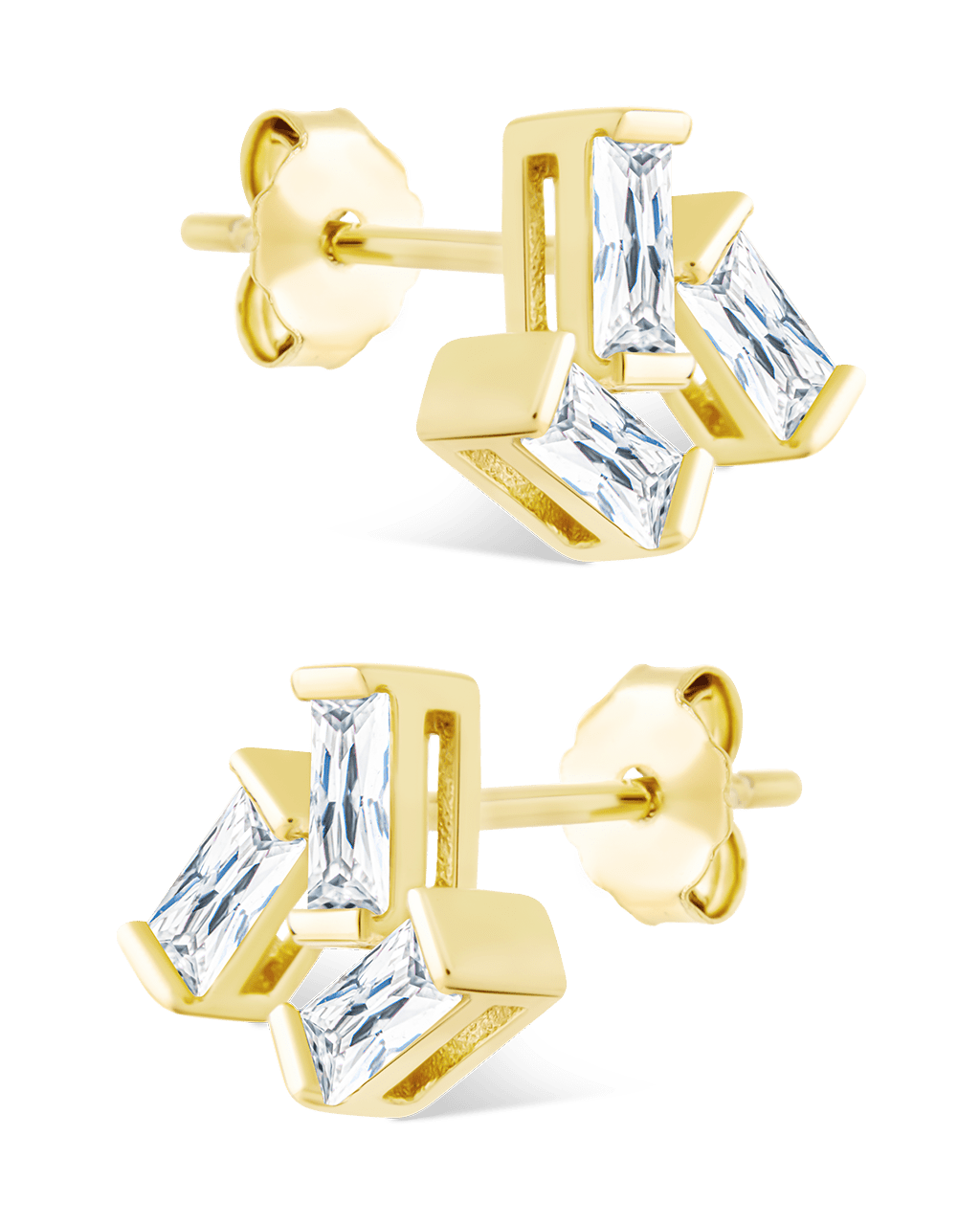 Sterling Silver Macy CZ Studs
