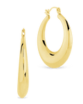 Quinn Tube Hoop Earrings