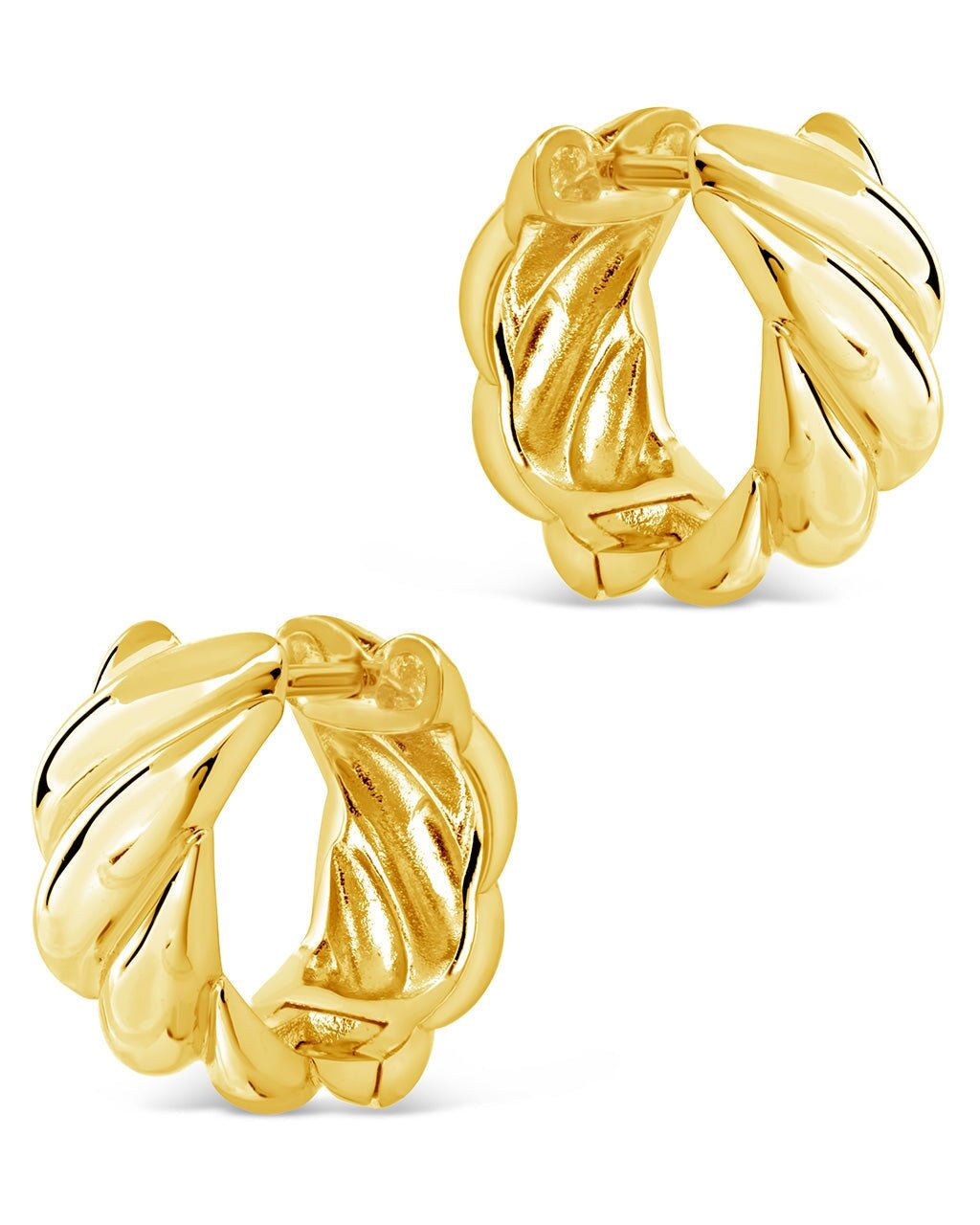 Bailey Twist Micro Hoop Earrings