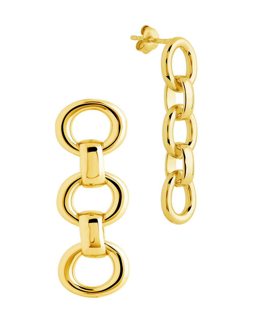 Frankie Chain Link Drop Earrings