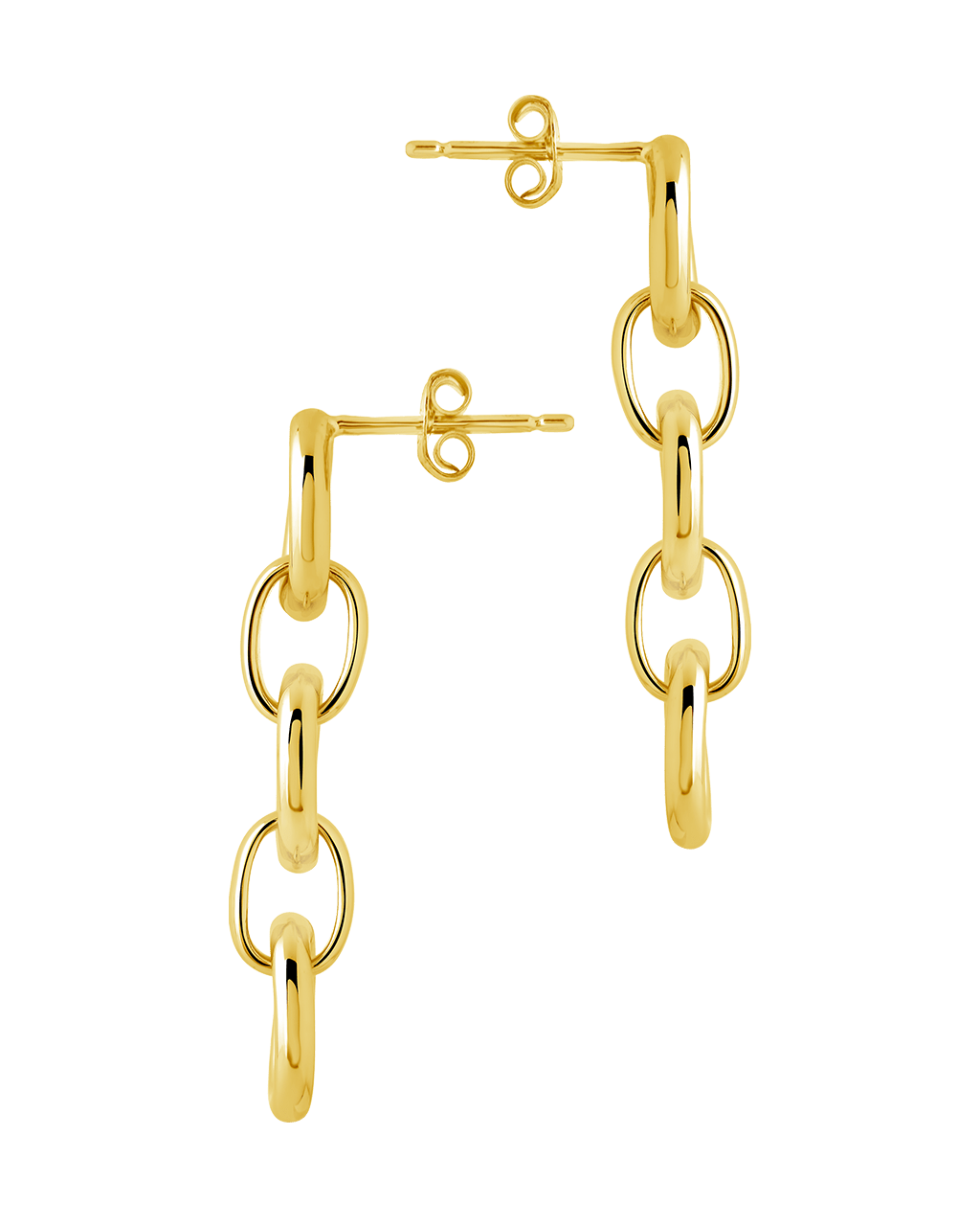 Frankie Chain Link Drop Earrings