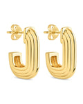 Briella Ribbed Earrings