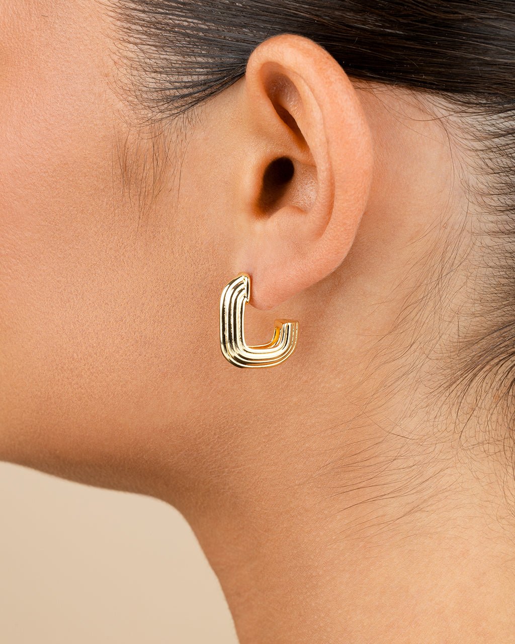 Briella Ribbed Earrings