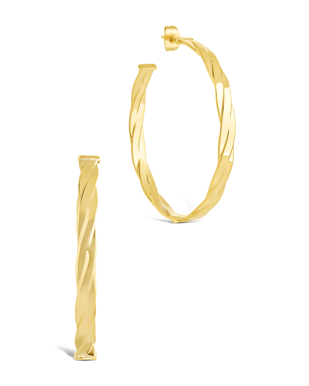 Temperance Braided Hoops