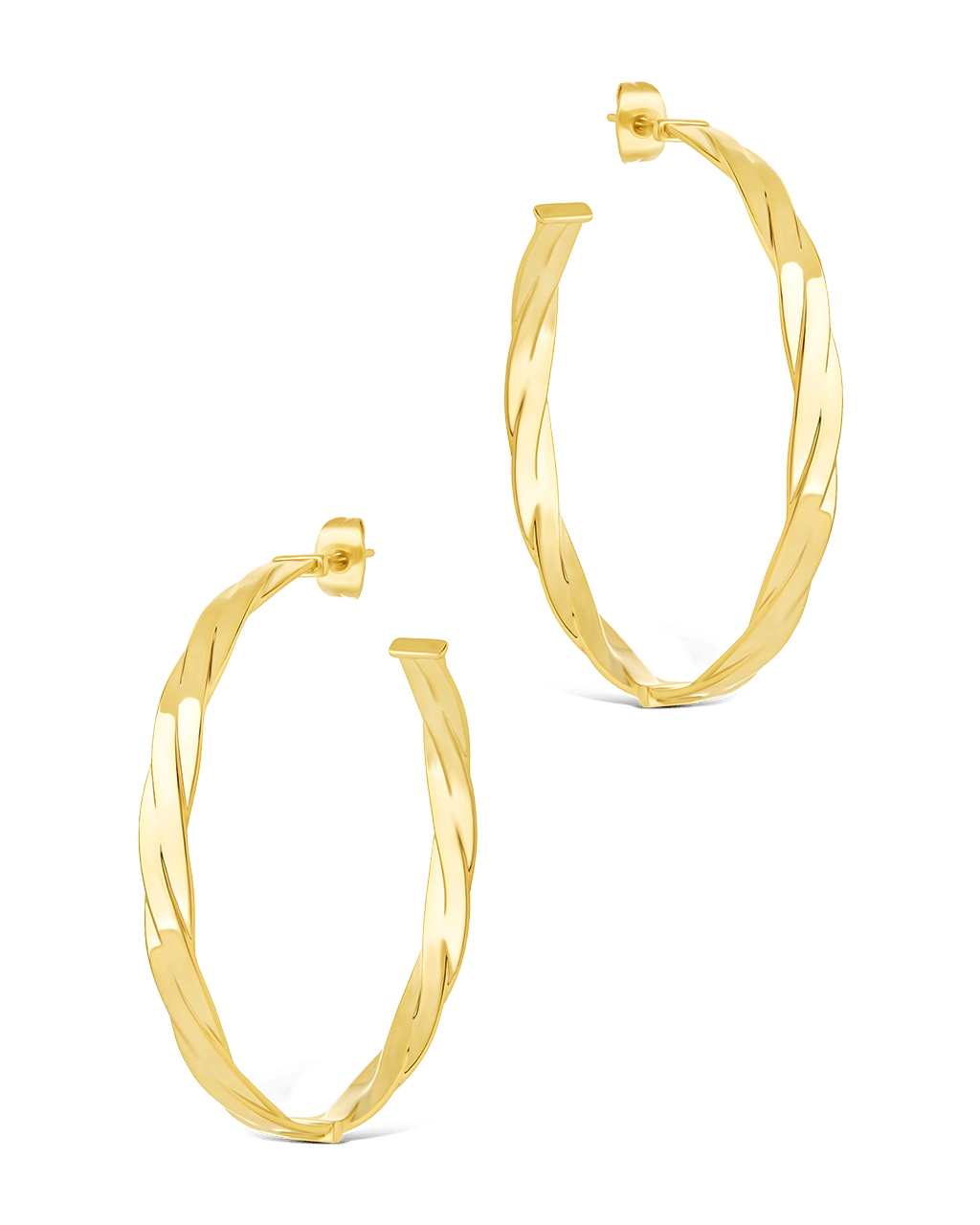 Temperance Braided Hoops