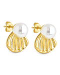 Alice Pearl & Shell Stud Earrings