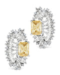 Nina Elongated CZ Stud Earrings