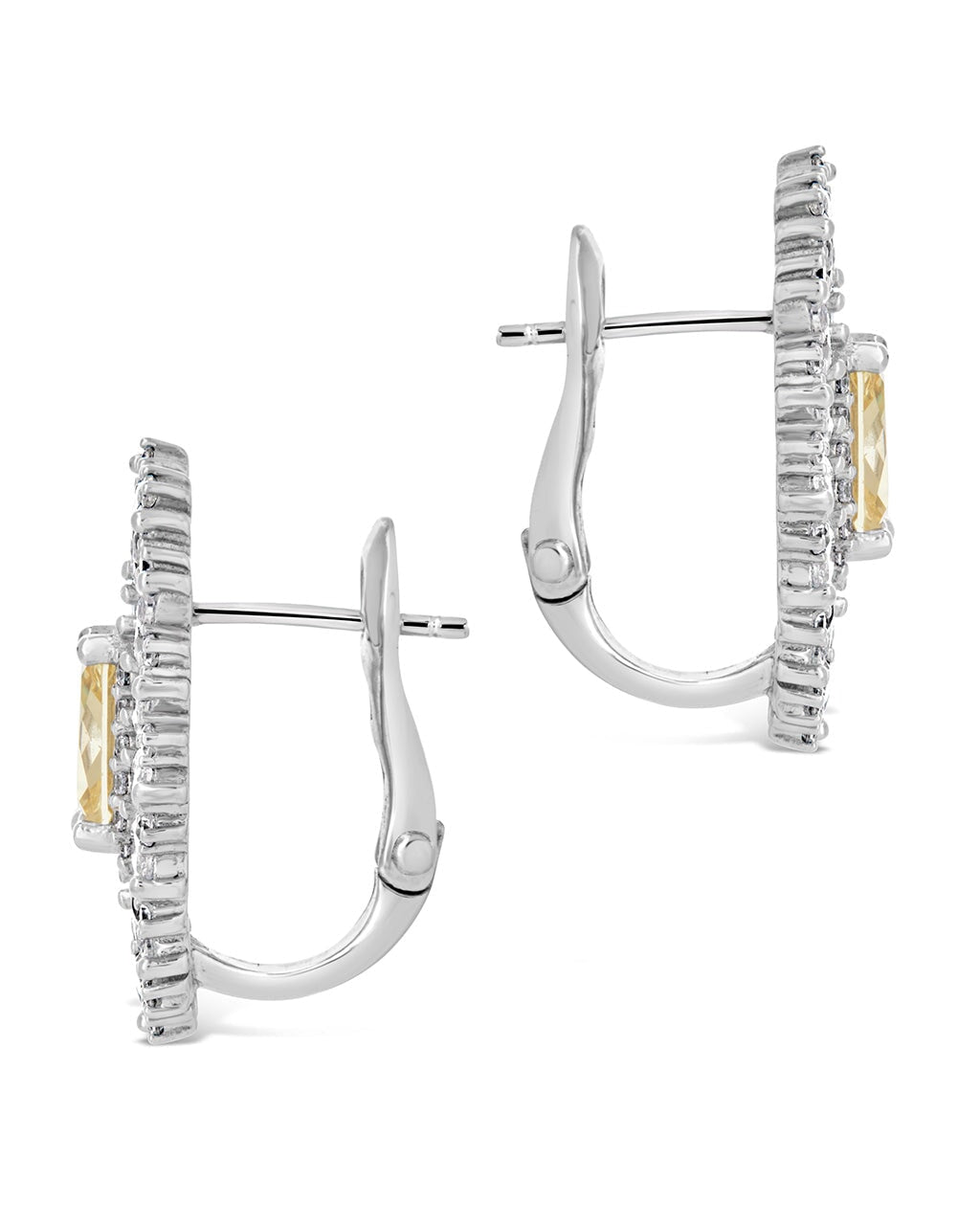 Nina Elongated CZ Stud Earrings