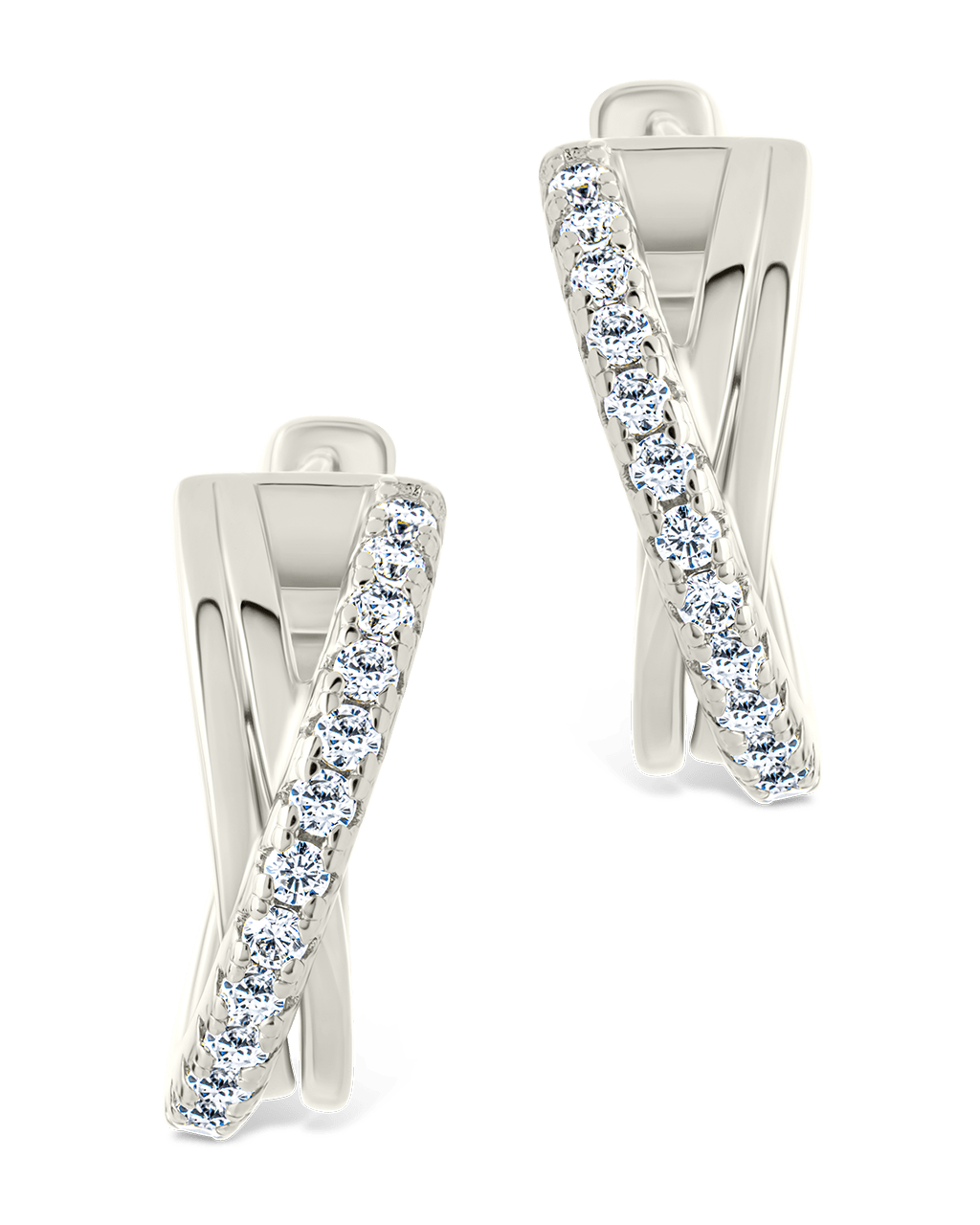 Juliana CZ Hoop Earrings