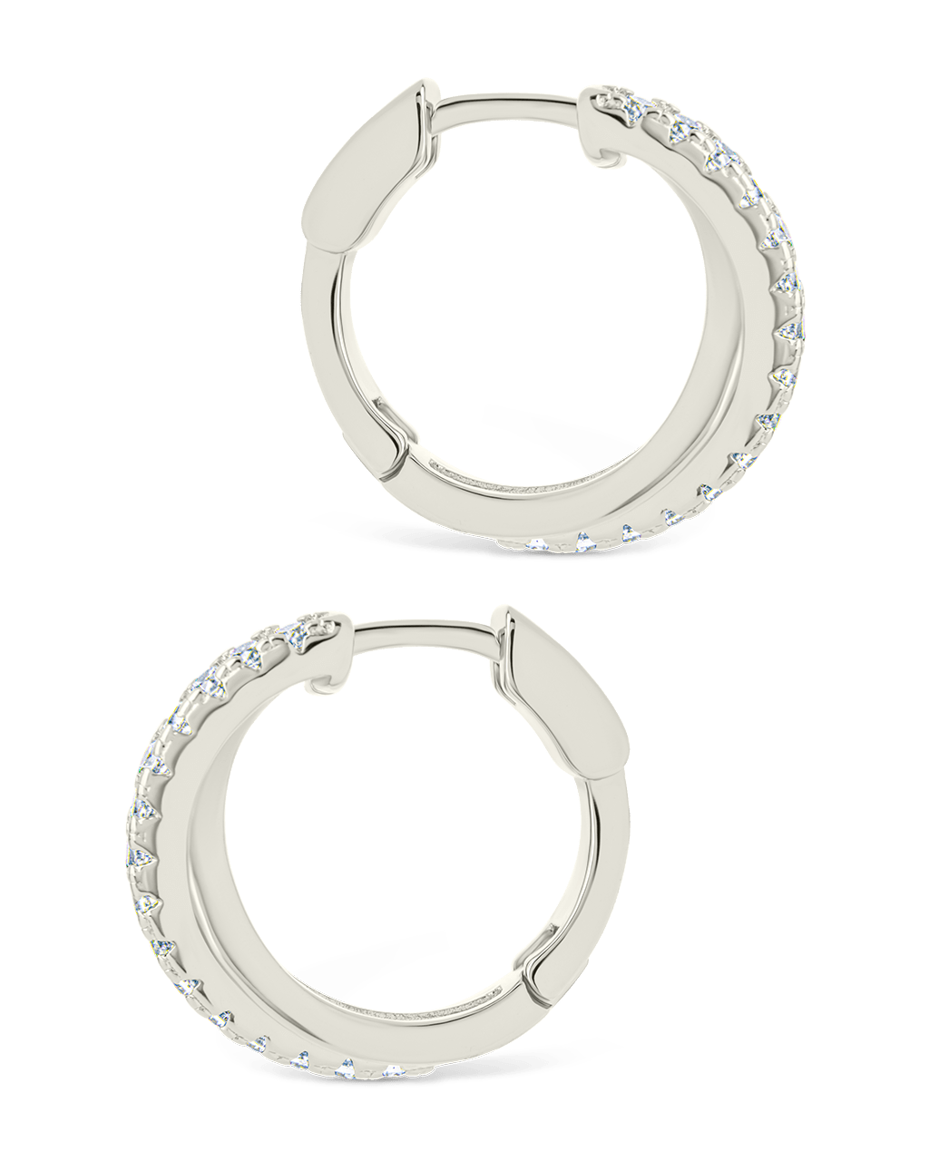Juliana CZ Hoop Earrings