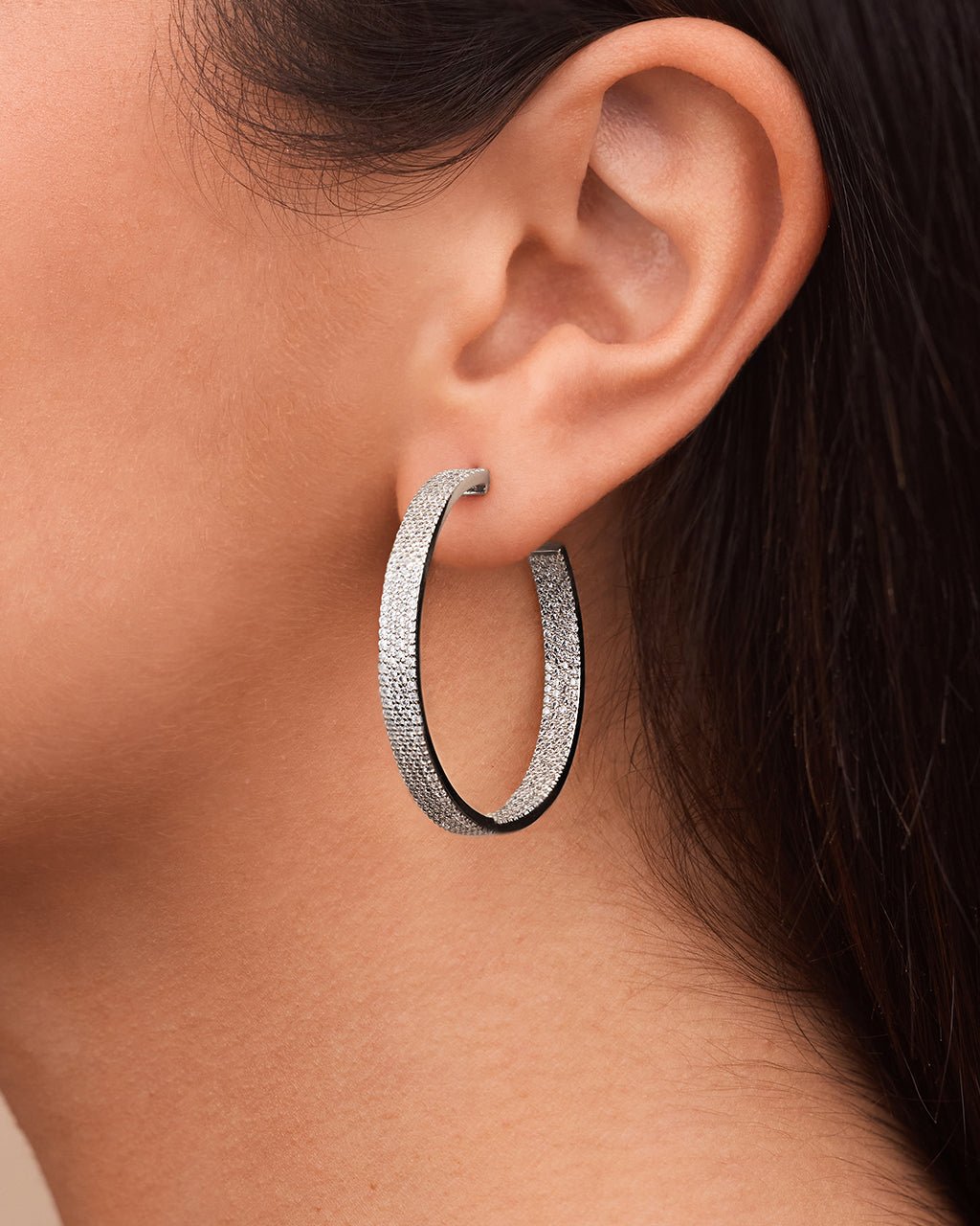Velma CZ Statement Hoops