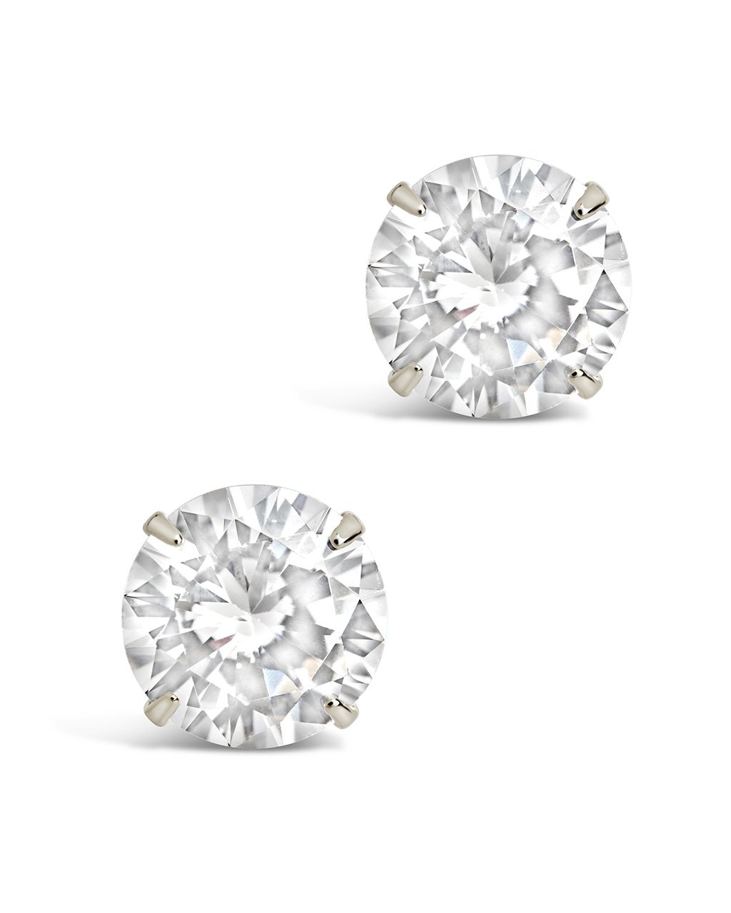 Sterling Silver Everyday Essential CZ Studs